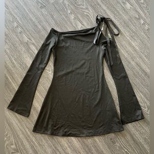 Black Off-Shoulder Dress